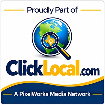 Proudly part of ClickLocal.com — a PixelWorks Media Network